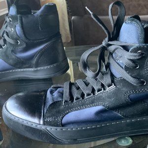 Lanvin Shoes | High Top Lanvin Blue and Black